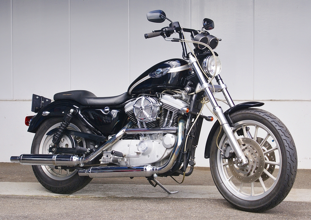 美品 ハーレーダビッドソン 100周年記念タンク スポーツスター 2003 黒 