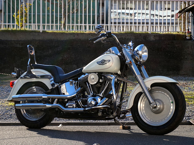 FLSTF ファットボーイ TC88キャブ仕様 100周年記念モデル ｜ Rignise 